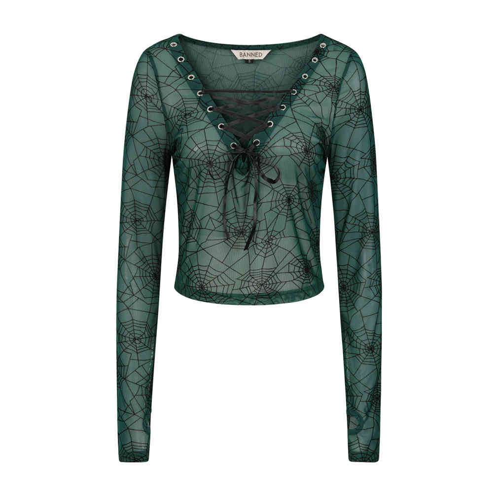 Banned - Zorya Longsleeve top - Groen